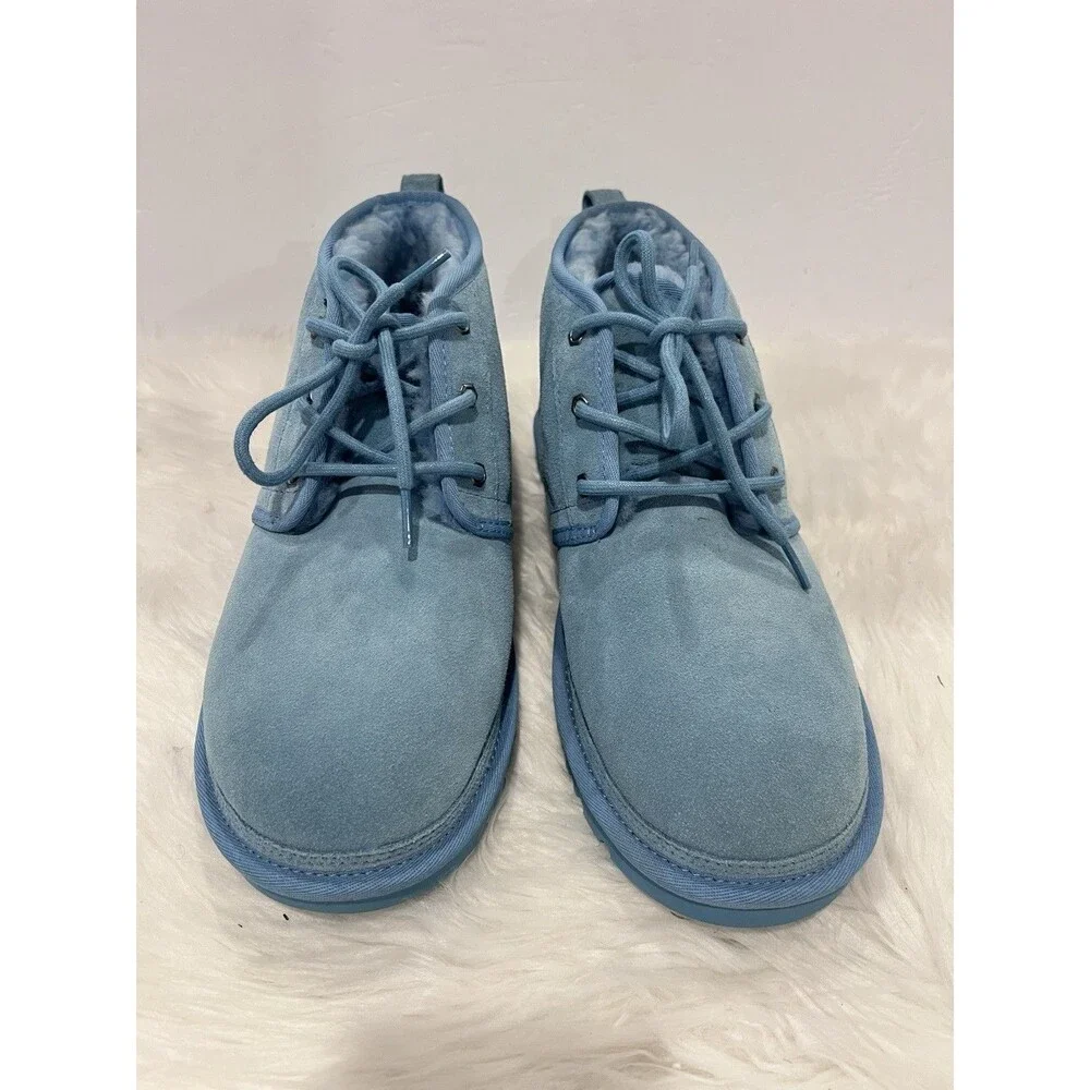 UGG NEUMEL 3236 FRESHWATER BLUE MENS CHUKKA ANKLE BOOT SIZE 11 US AUTHENTIC NEW